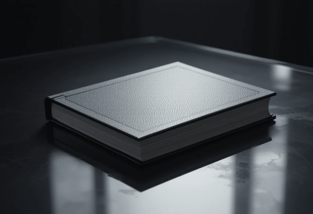 Ein edel präsentiertes Buch als Symbol für eine erfolgreiche Veröffentlichung.