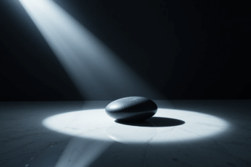 Ein dunkler, edler Hintergrund für das Thema Mentale Blockaden.