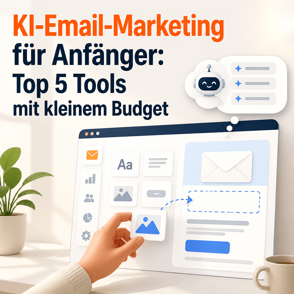 KI-Email-Marketing für Anfänger: Top 5 Tools mit kleinem Budget
